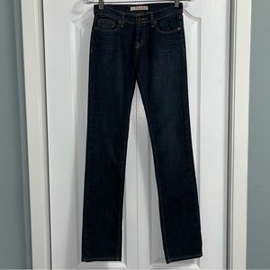 J BRAND NWT CIGARETTE LEG slim fit low rise stovepipe jean denim women’s size 26